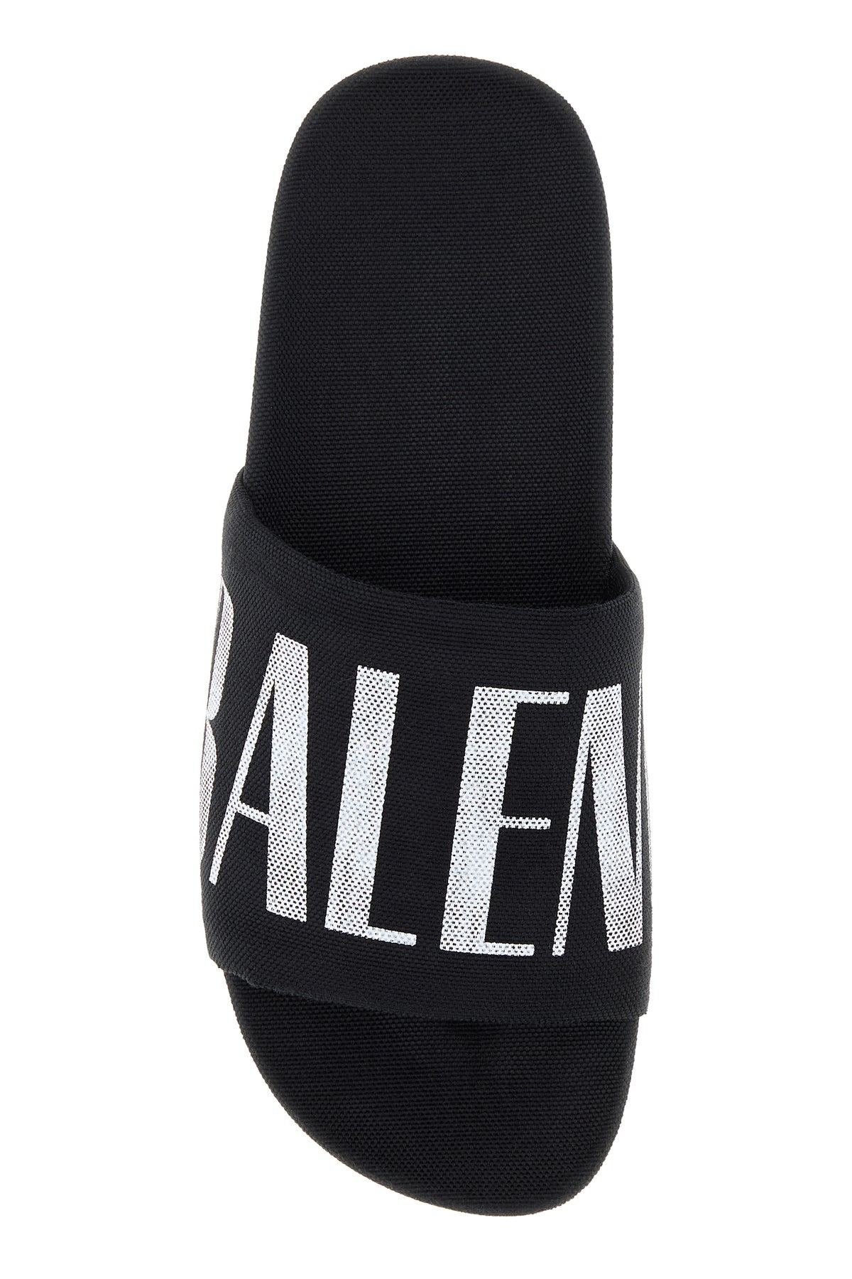 Black canvas Pool slippers - 4