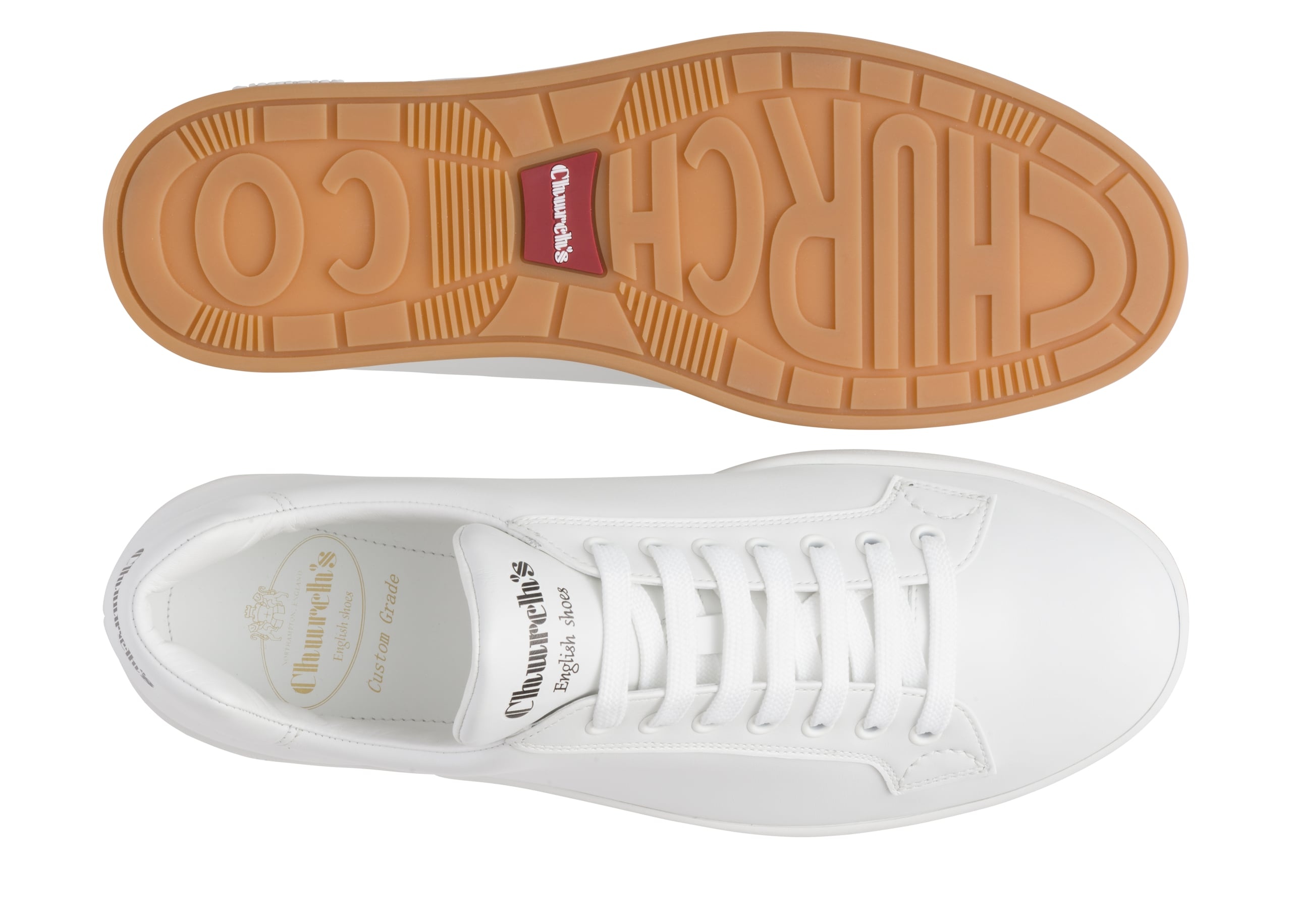 Ludlow
Soft Calf Leather Sneaker White - 3