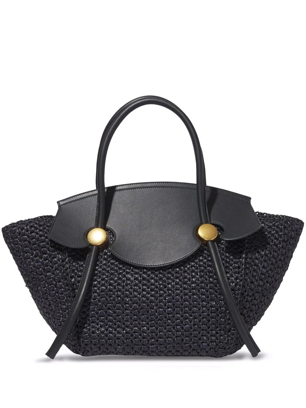 Pipe raffia tote - 1