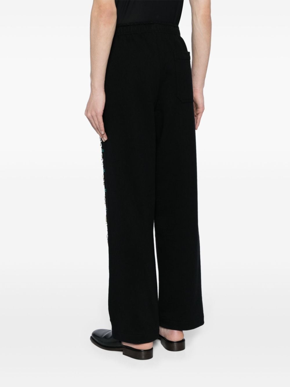 Concord beaded cotton trousers - 4