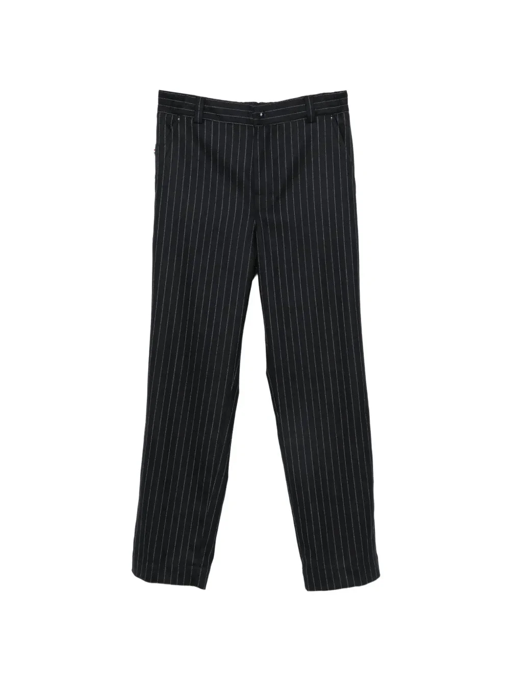PINSTRIPE-PATTERN TROUSERS - 1