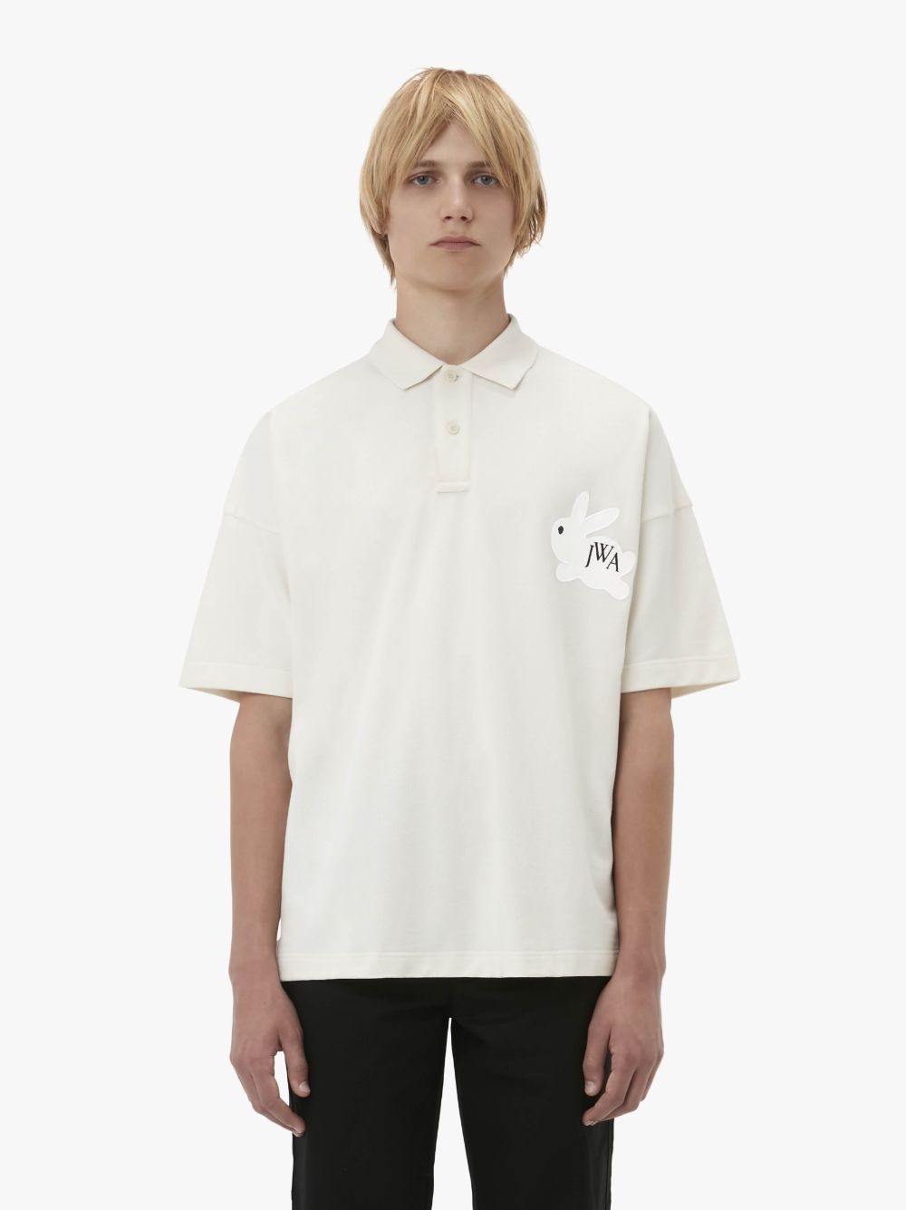 BUNNY EMBROIDERED LOGO POLO SHIRT - 2