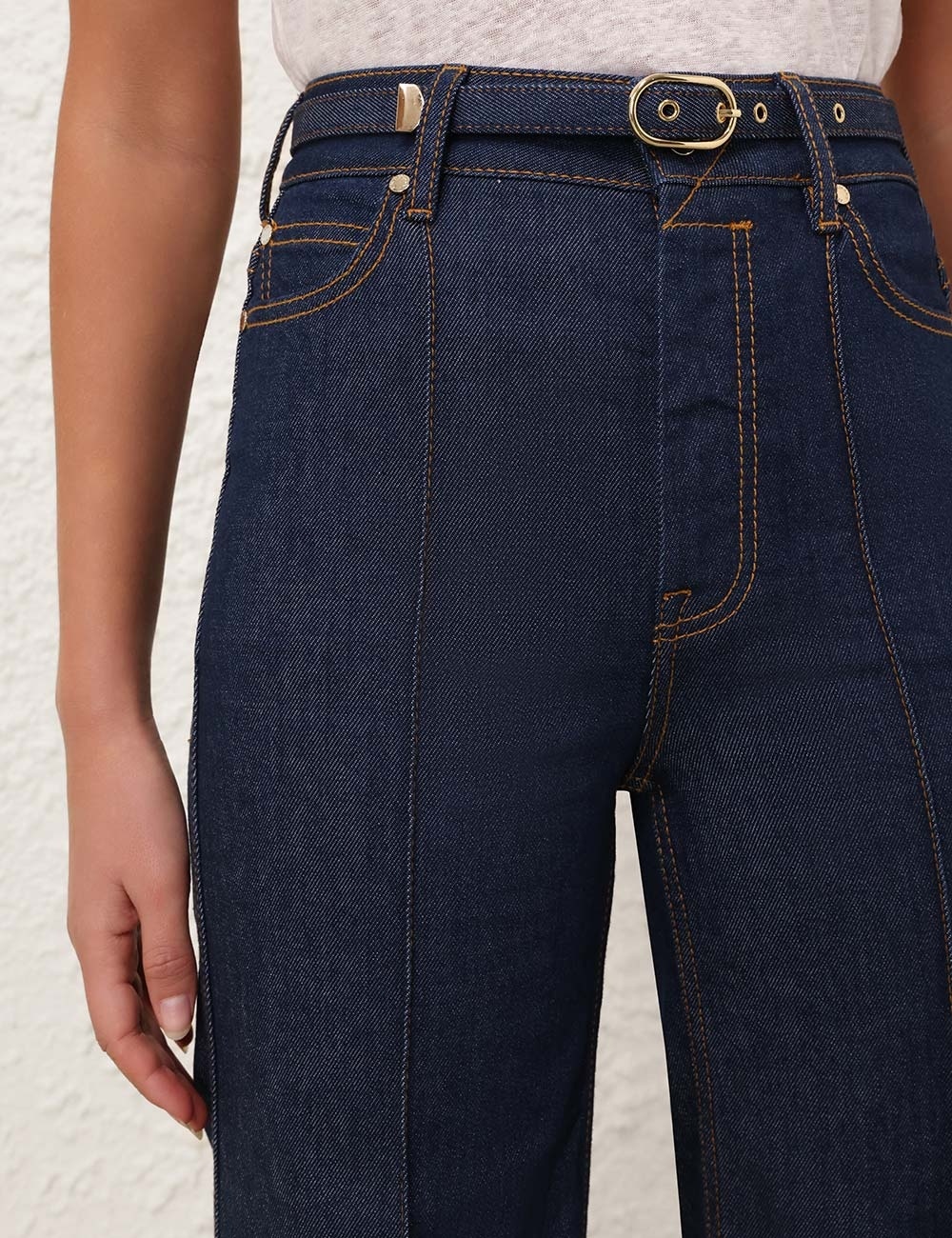 ILLUSTRATION WIDE LEG JEAN - 5