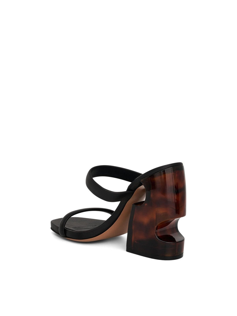 Off-White Meteor Block Mule in Black/Brown outlook