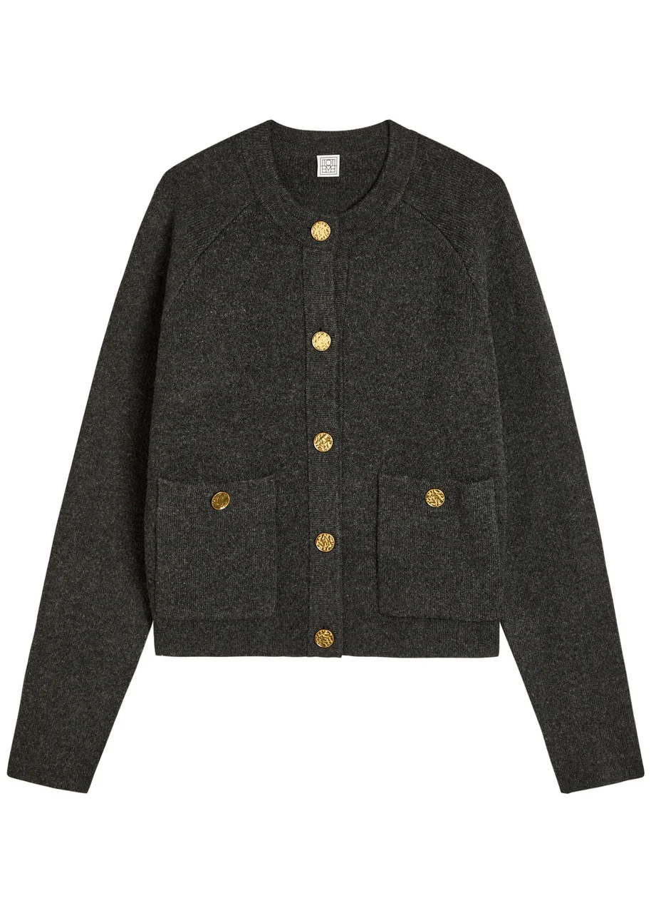 Toteme Wool-blend Cardigan - 1