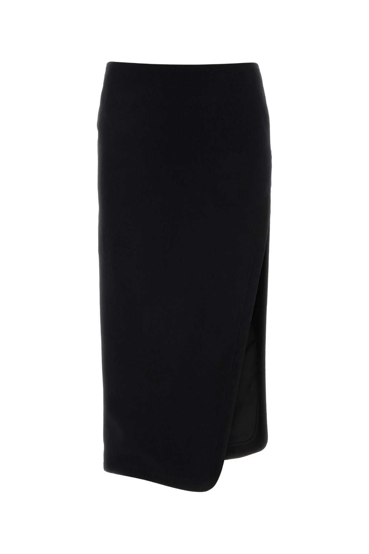 Ann Demeulemeester Women Black Felt Oline Skirt - 1