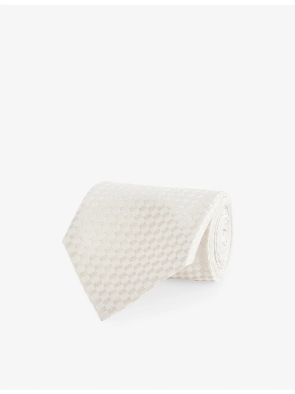 Jacquard Silk Tie - 1