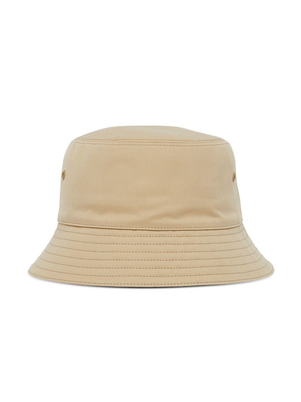 logo-embroidered gabardine bucket hat - 2