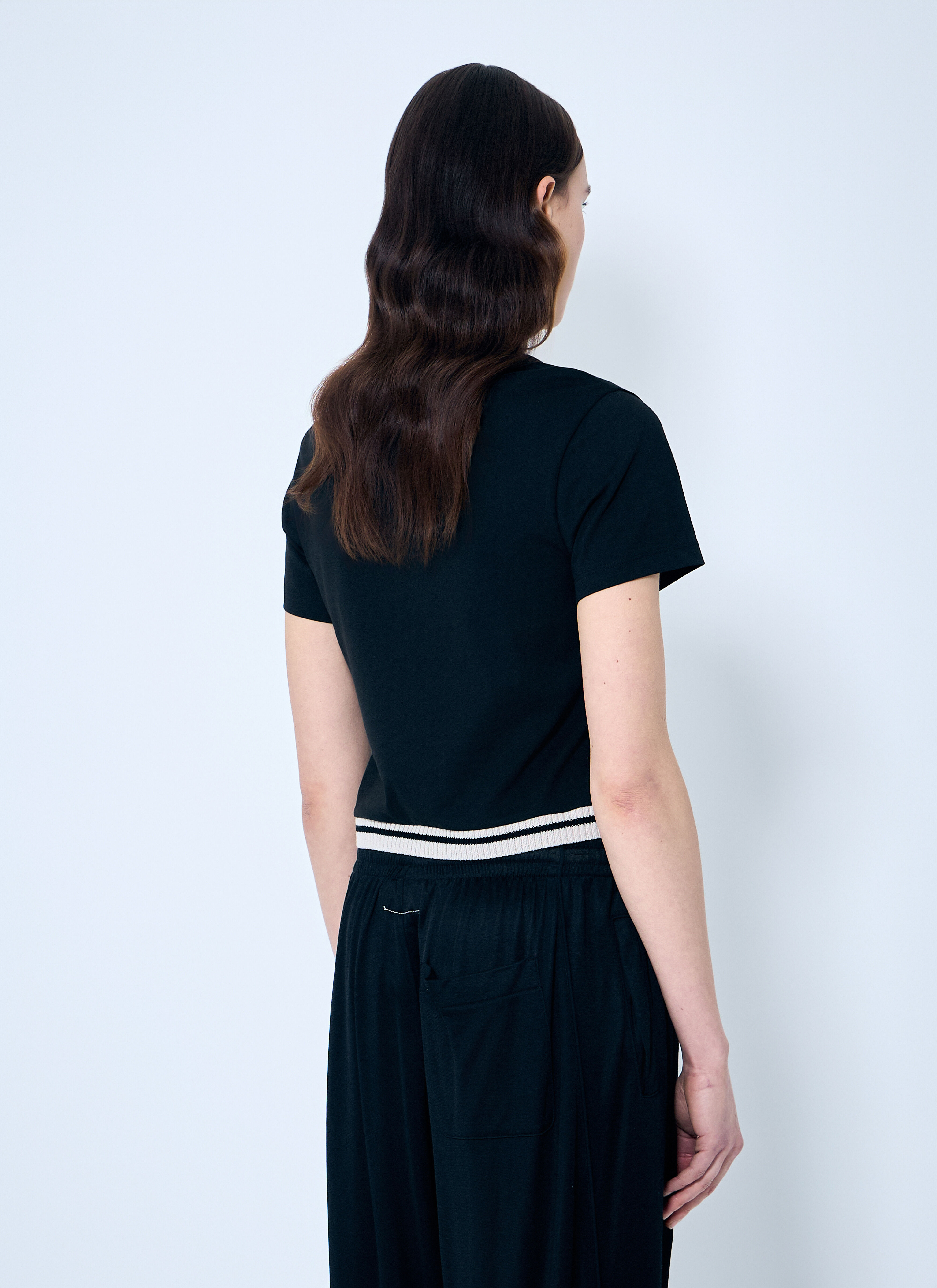 Cropped Logo T-Shirt - 4
