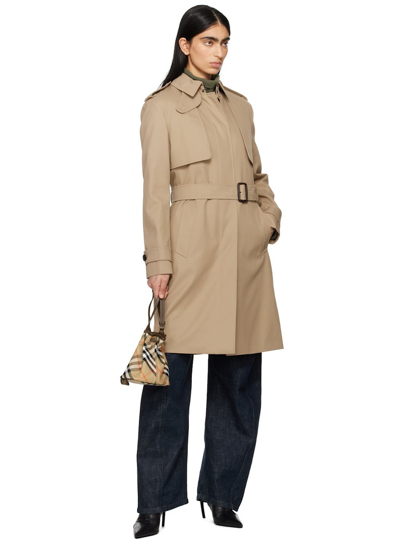 MACKAGE Beige Winn Trench Coat outlook