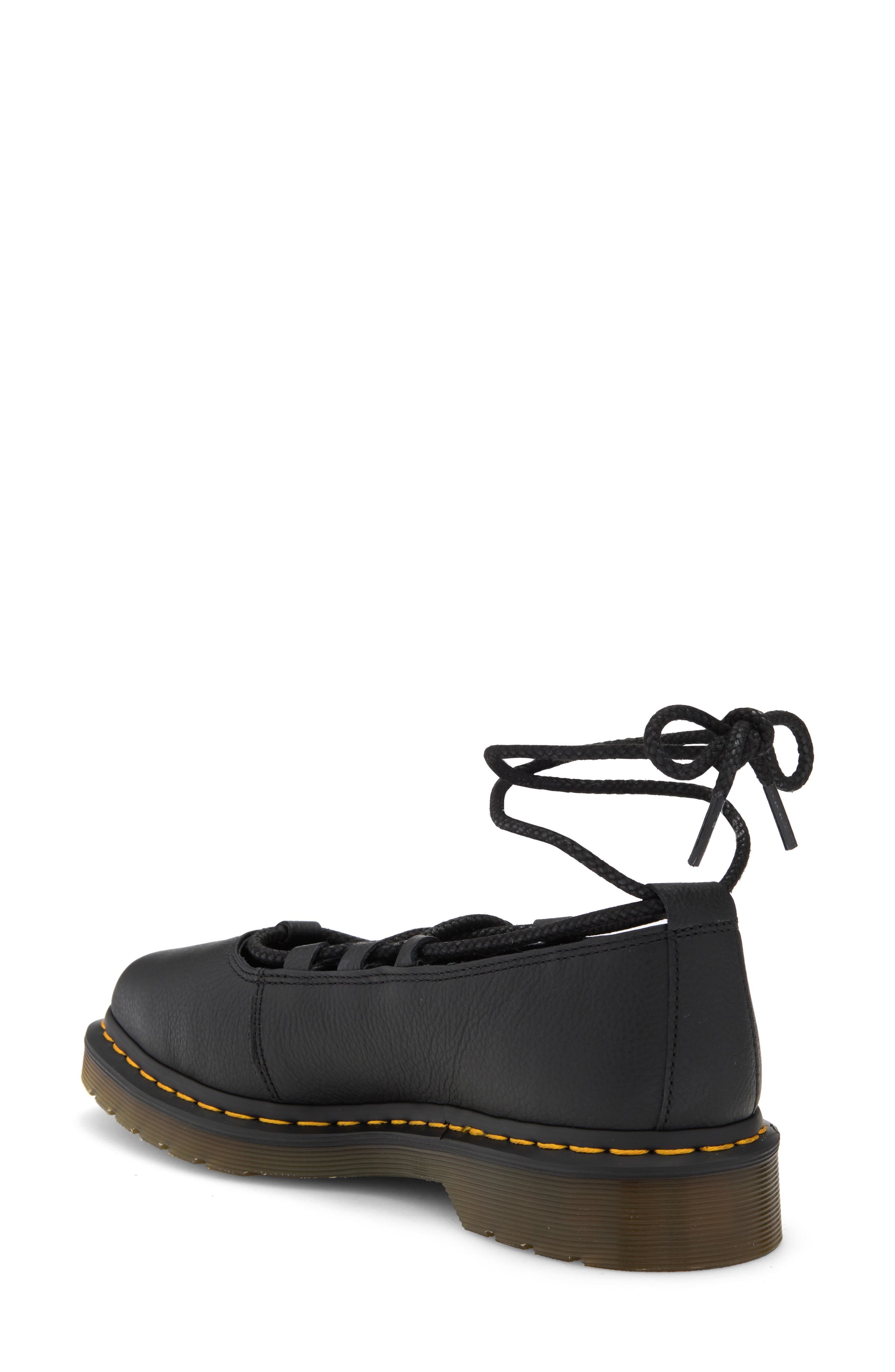 Dr. Martens Elphie II Pointed Toe Ballet Flat in Black at Nordstrom - 3