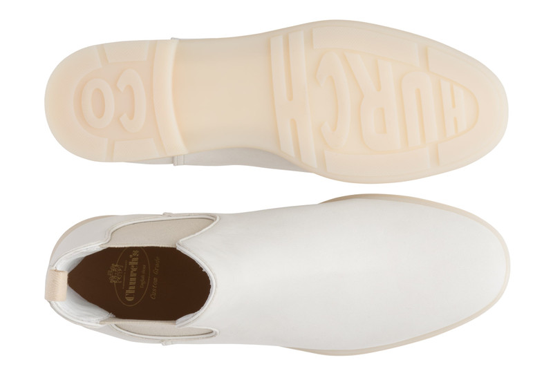 Lea
Nubuck Chelsea Boot Bright white 3