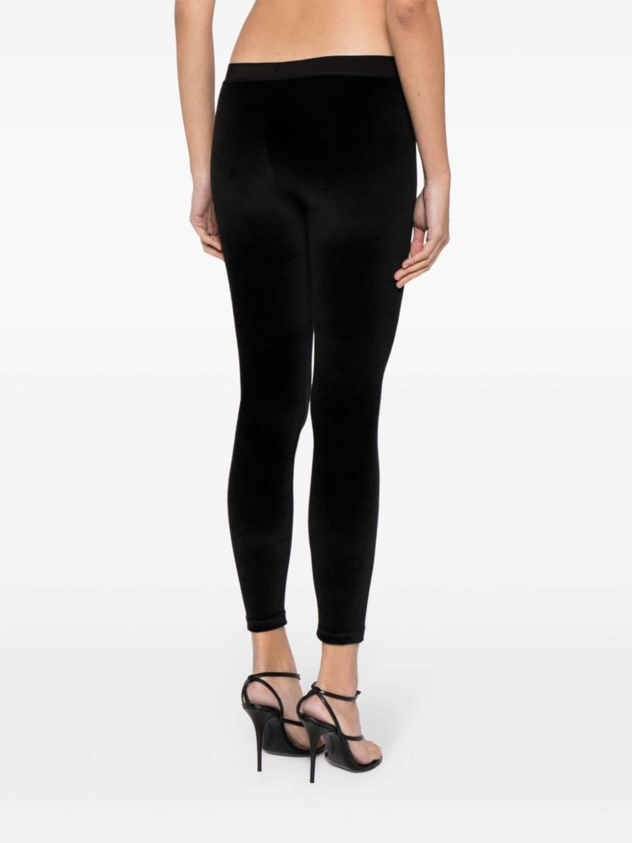 logo-waist leggings - 4