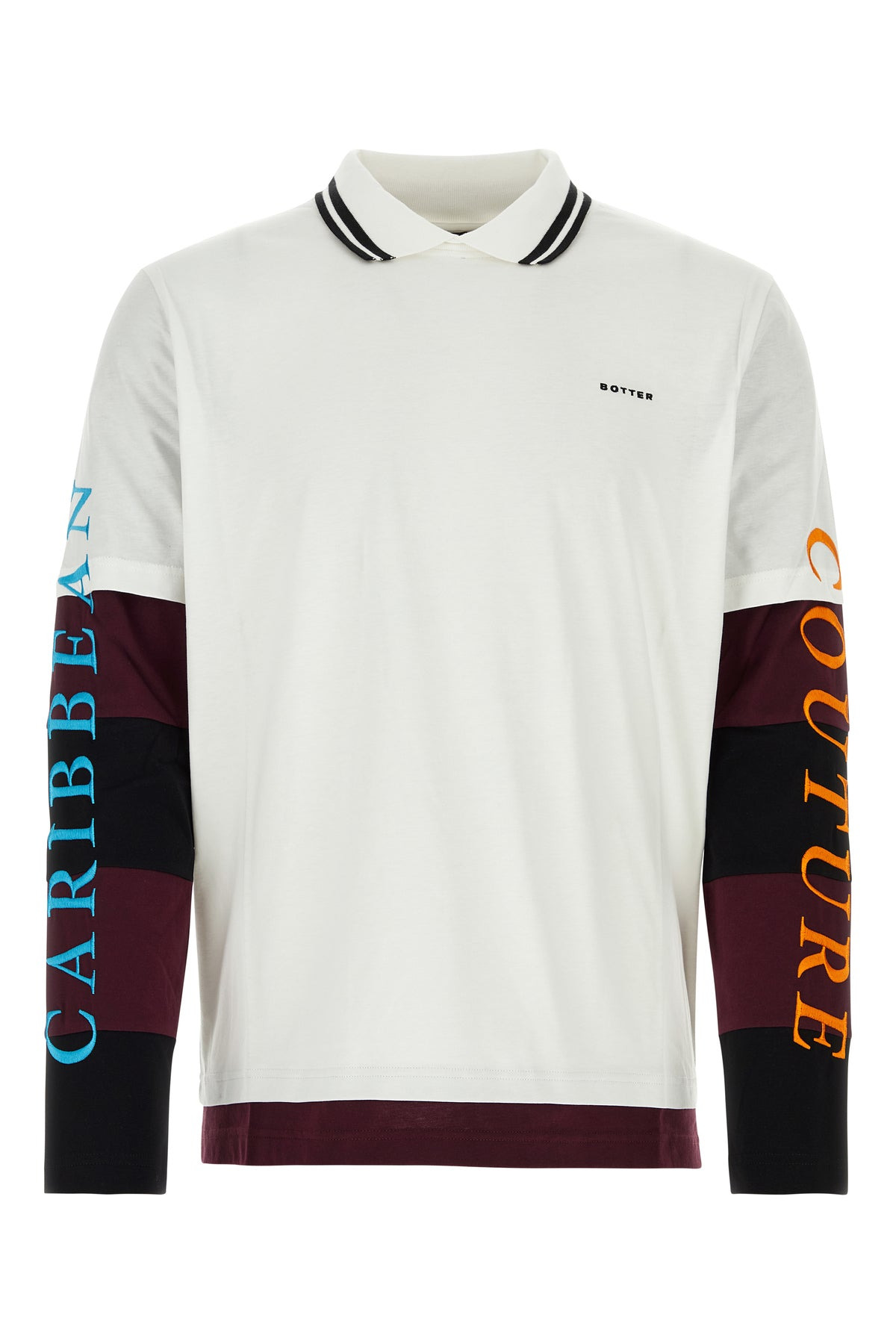 Multicolor cotton polo shirt - 1