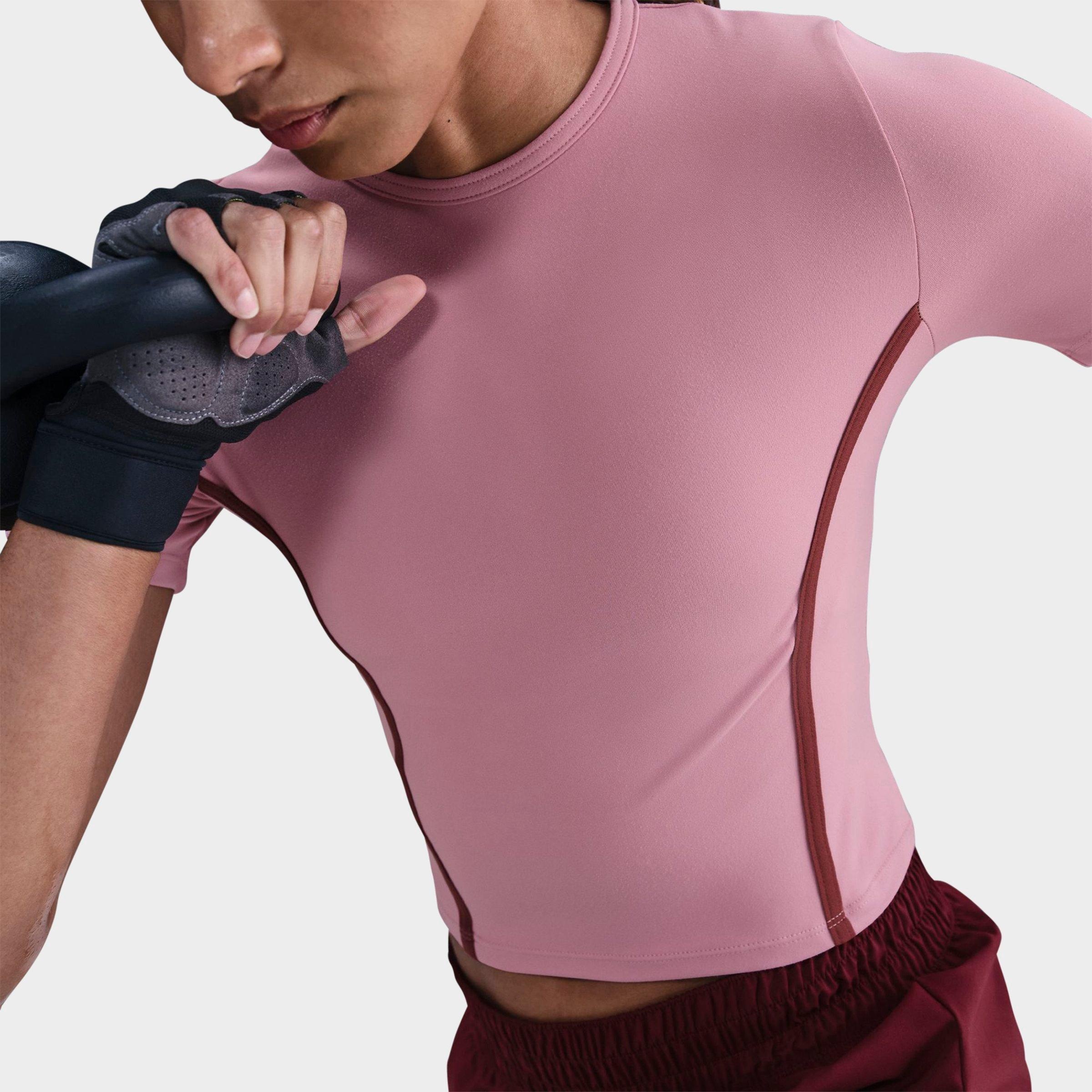 WOMEN'S NIKE ONE DRI-FIT SHORT-SLEEVE FITTED T-SHIRT - 5
