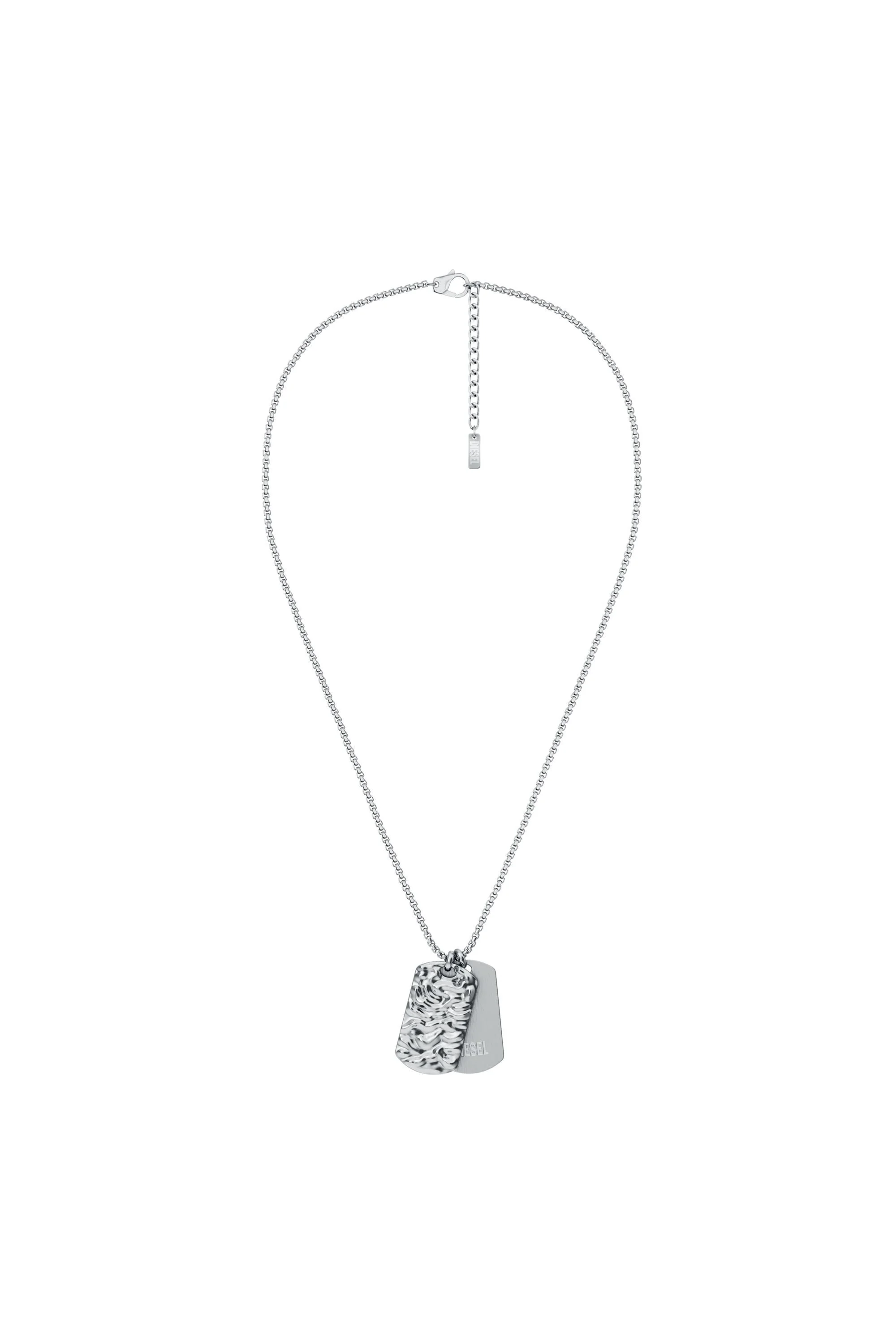 STAINLESS STEEL DOG TAG NECKLACE - 1