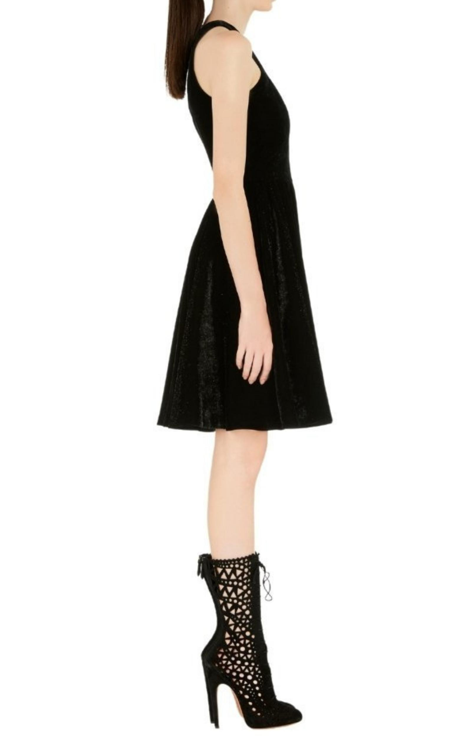Mid Calf Stiletto Boots - 7