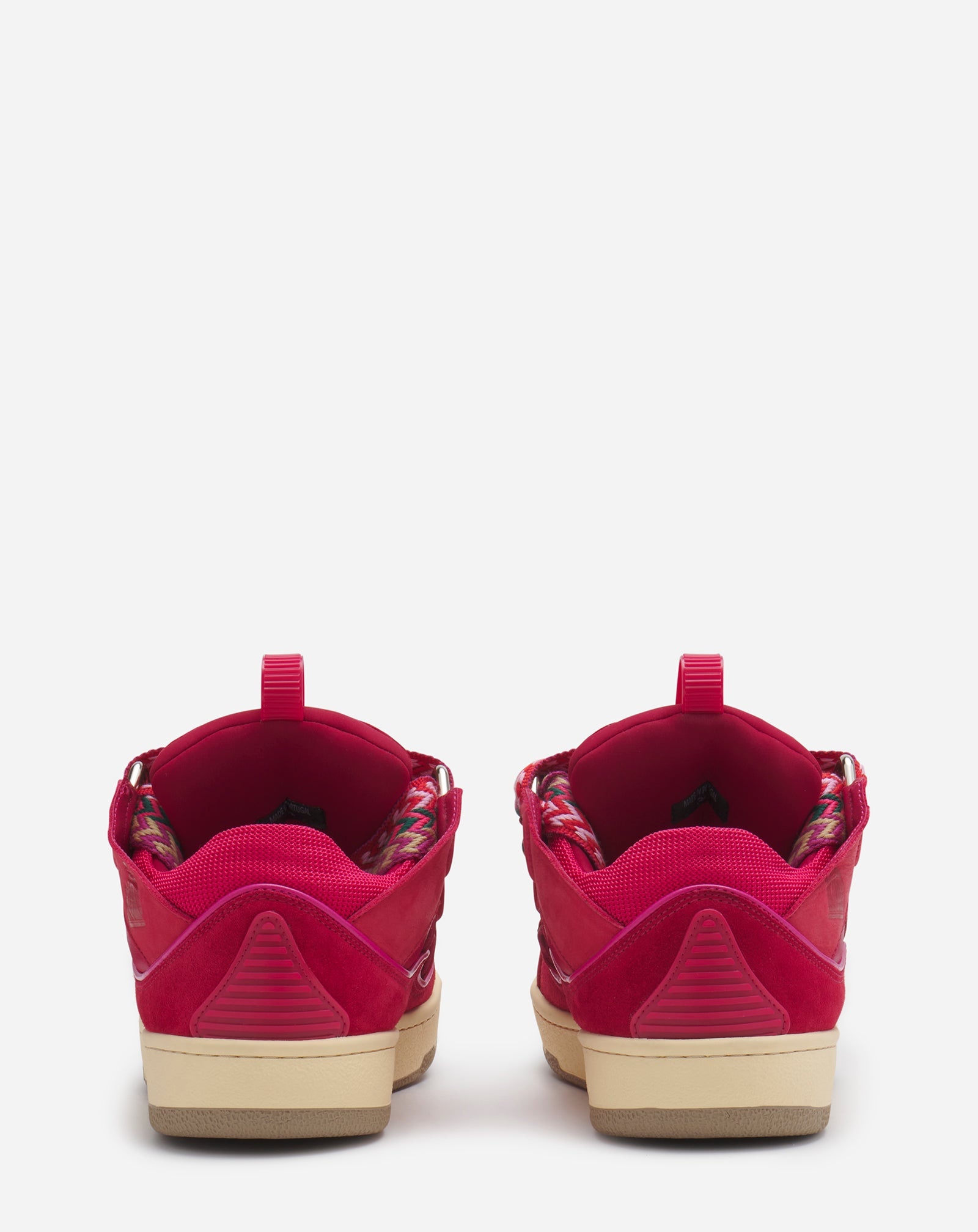 LEATHER CURB SNEAKERS - 3