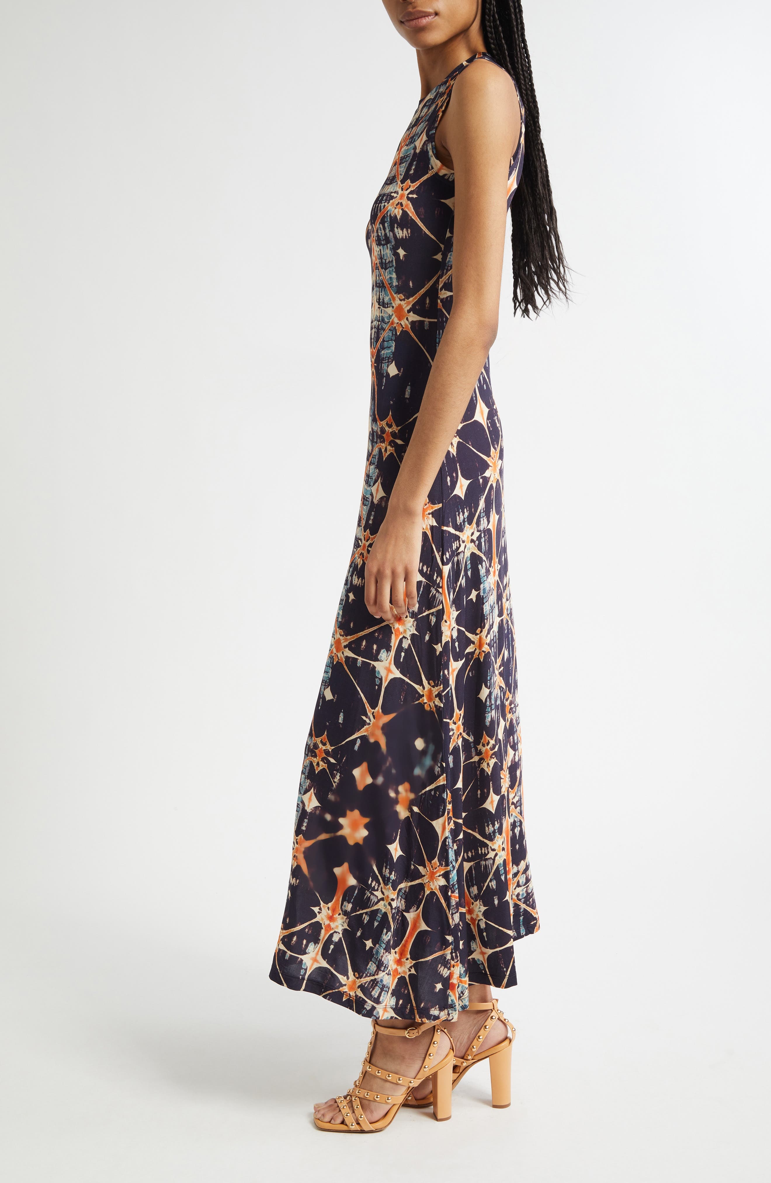 Ulla Johnson Orla Mixed Print Sleeveless Knit Dress in Phoenix at Nordstrom - 3