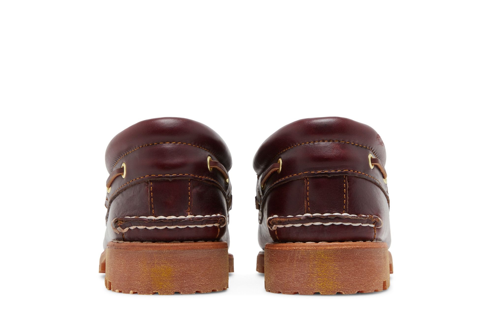 3-Eye Lug Handsewn Boat 'Brown' - 6