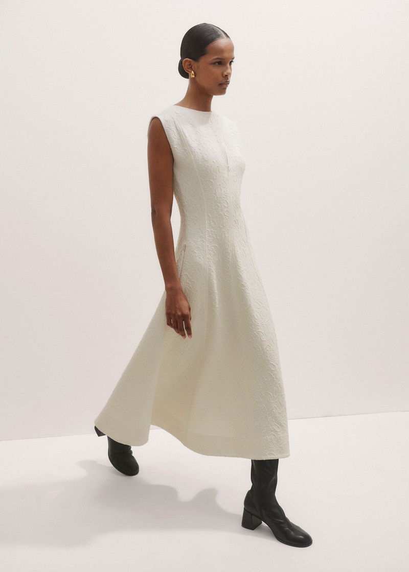 Textured Midi Dress 5