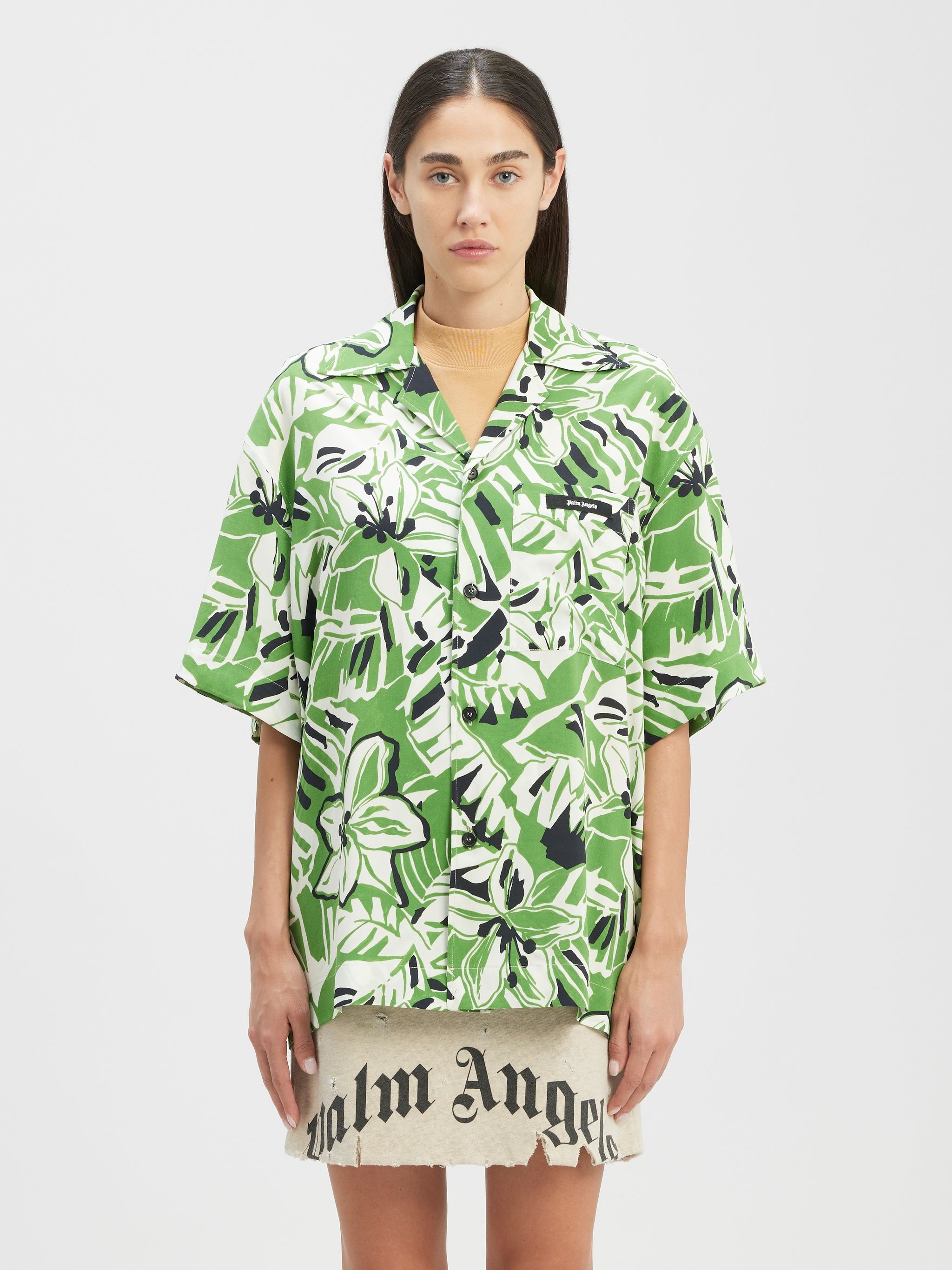 Hibiscus Bowling Shirt - 3