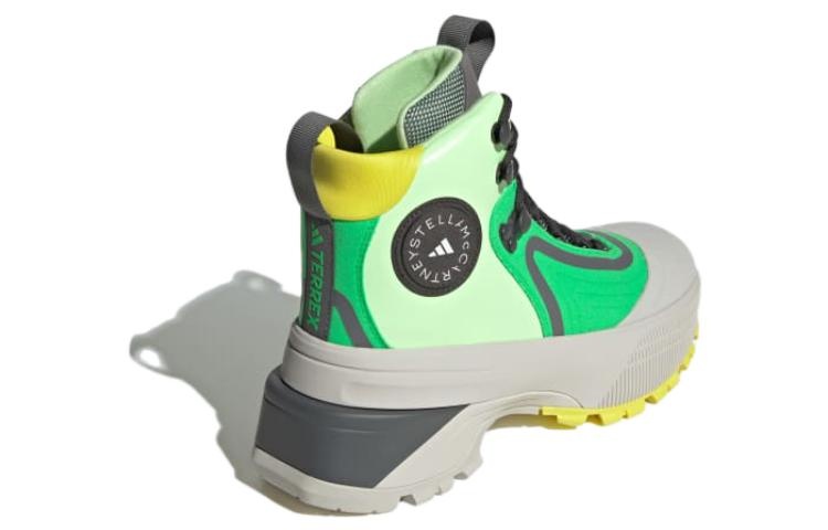 (WMNS) adidas Stella McCartney x Terrex Hiking Boot 'Solar Lime Chalk Pearl' IF6070 - 4