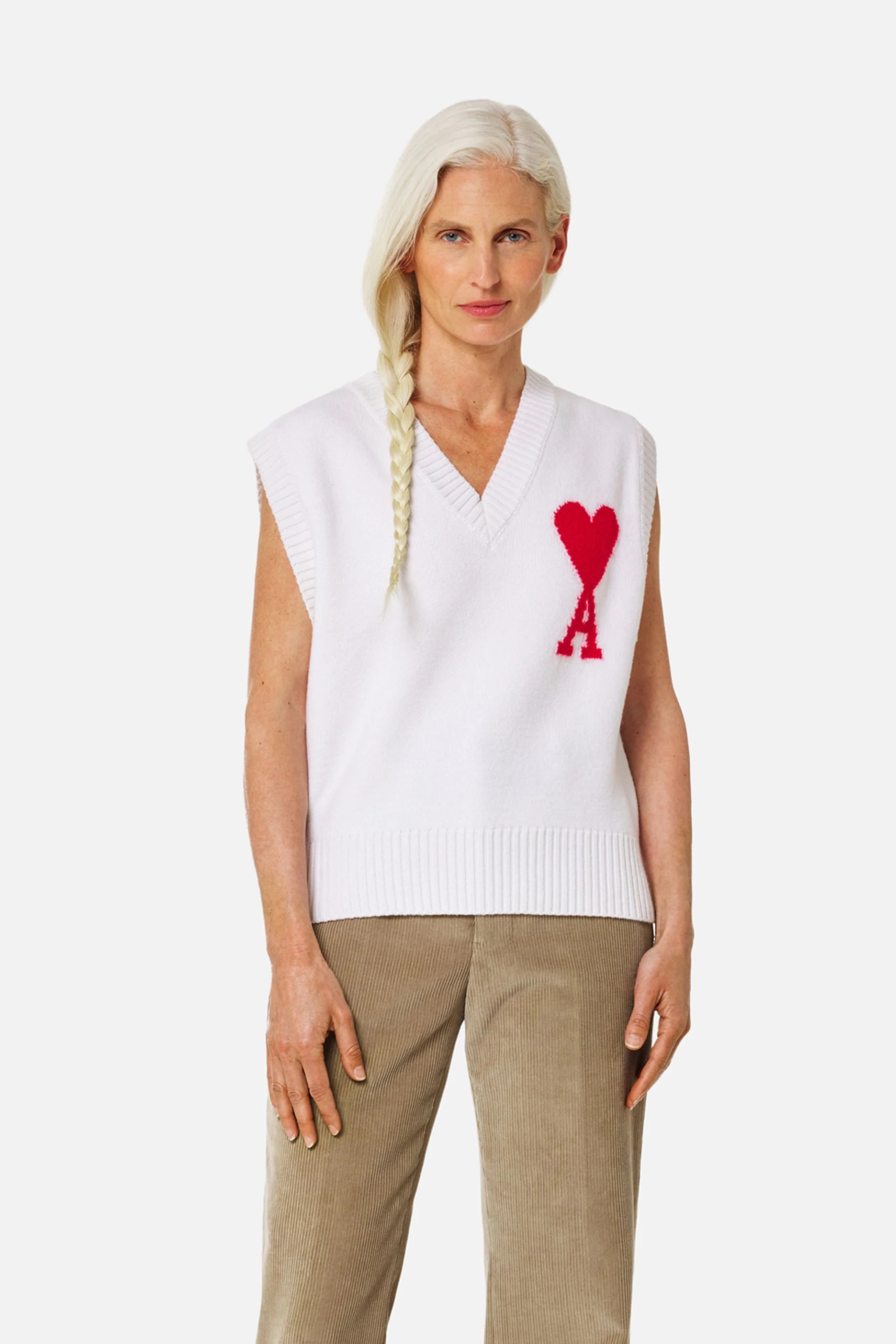 Ami De Coeur Sleeveless Sweater - 2