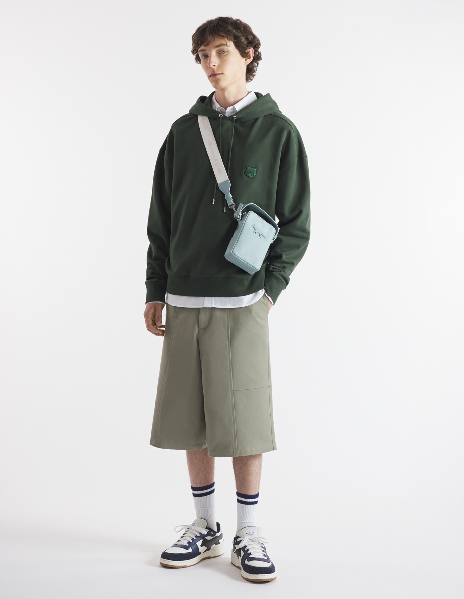BOLD FOX HEAD PATCH OVERSIZE HOODIE - 2