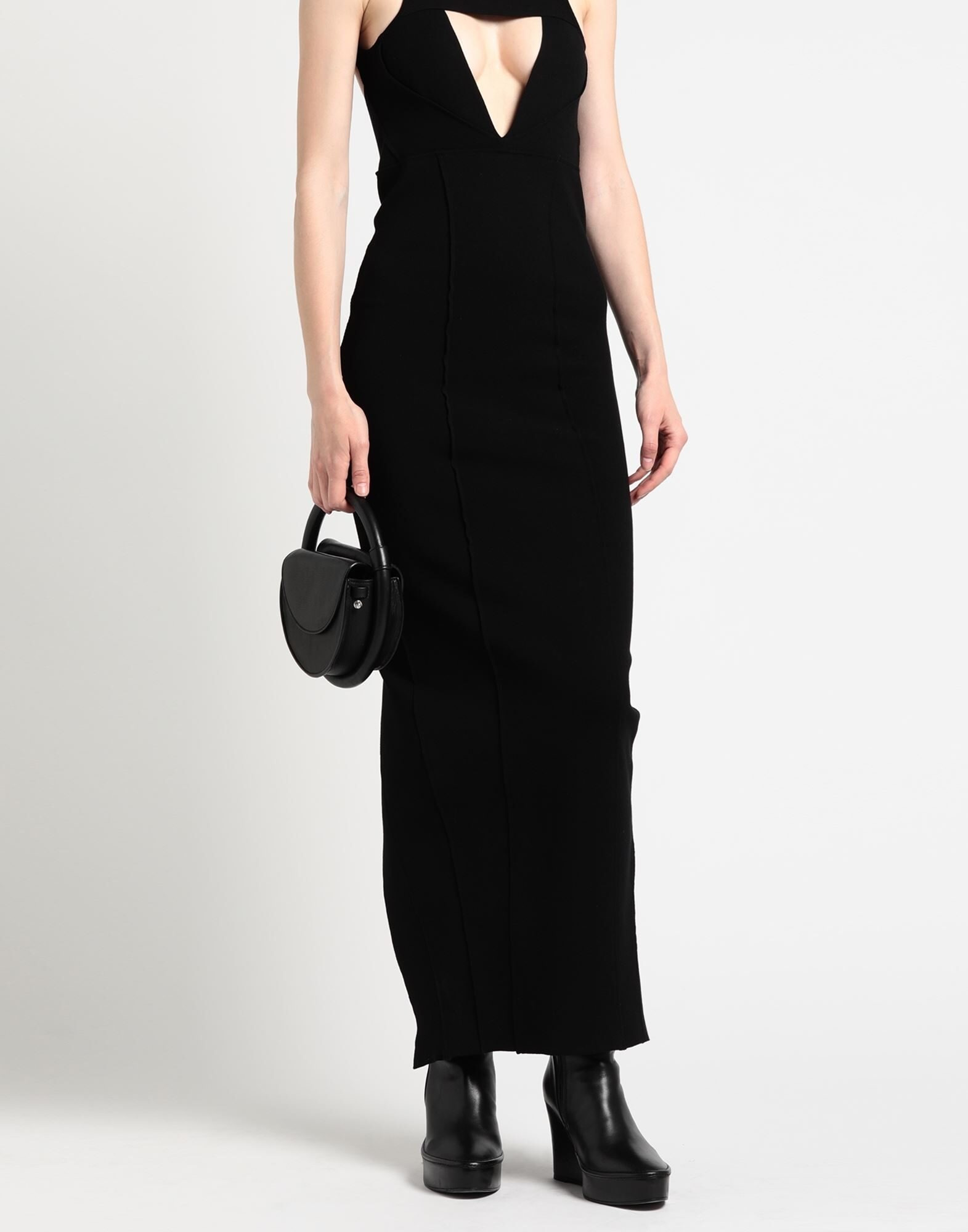 Black Women's Long Dress - 3