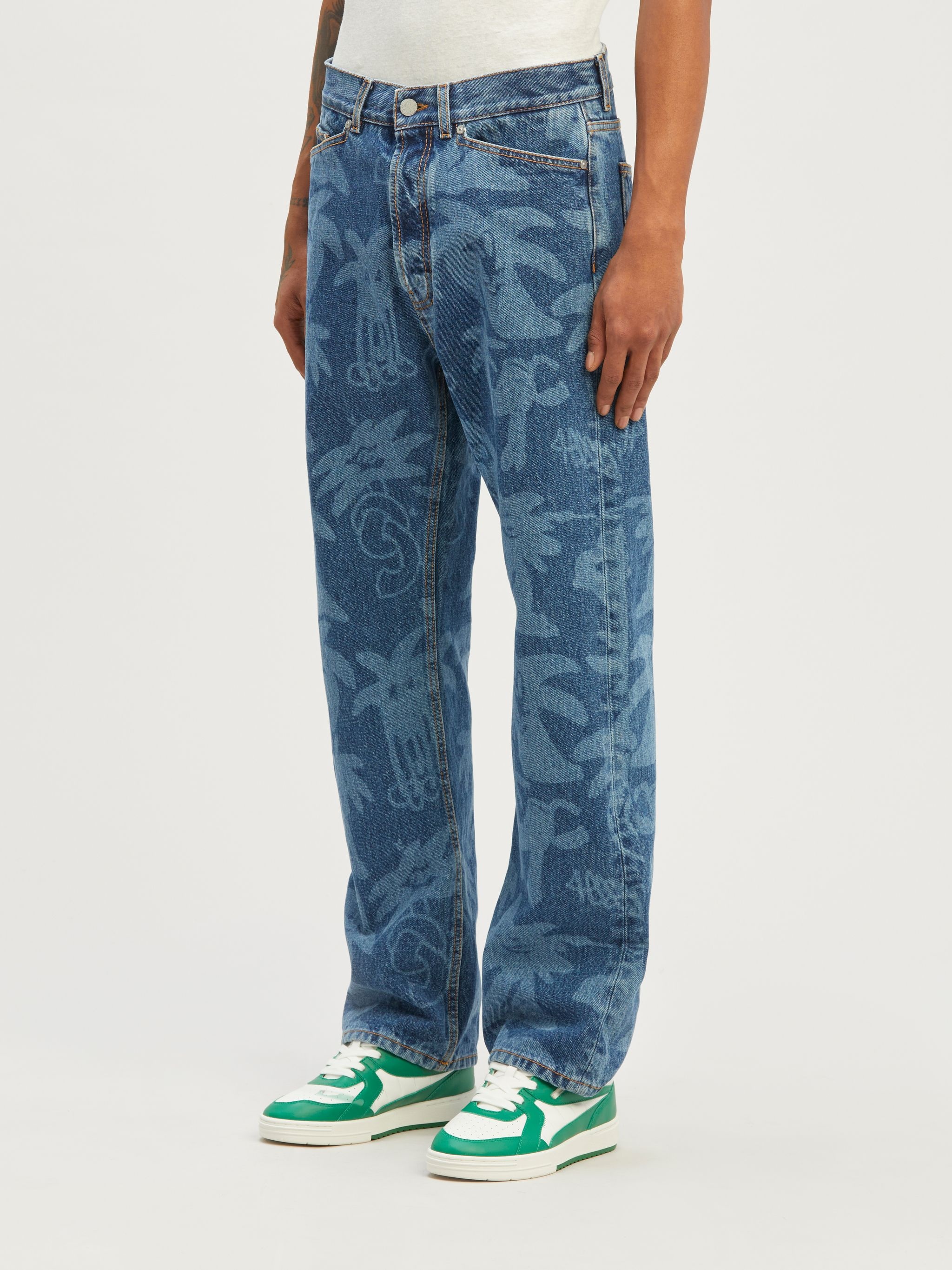 Palmity Allover Laser Denim - 5
