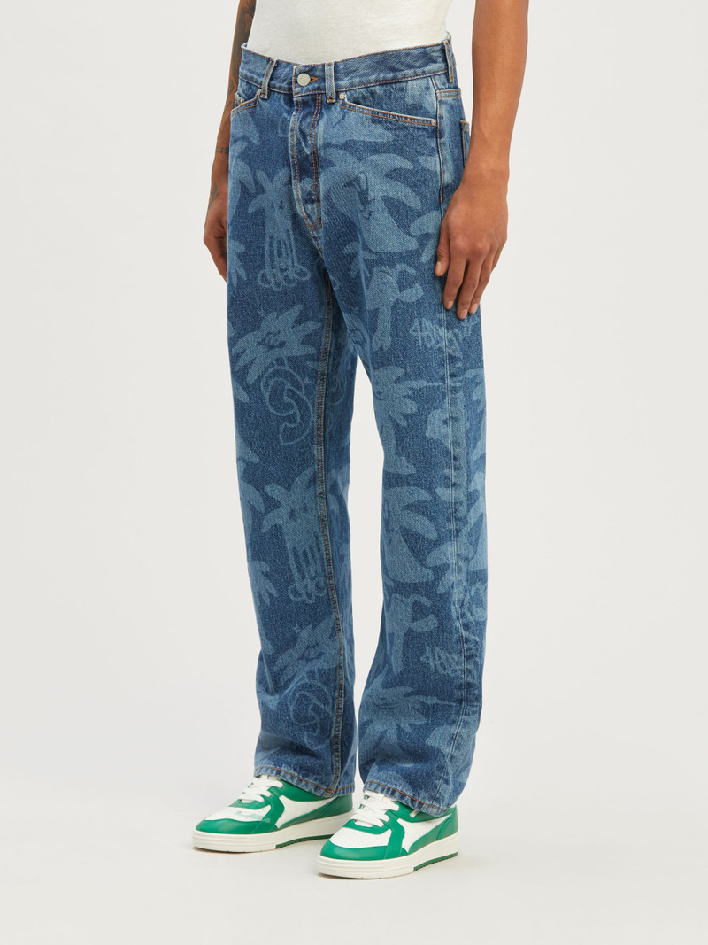 Palmity Allover Laser Denim 5