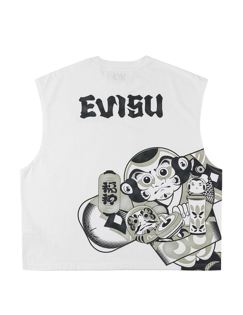 Japanese Toys Kite Print Tank Top 1