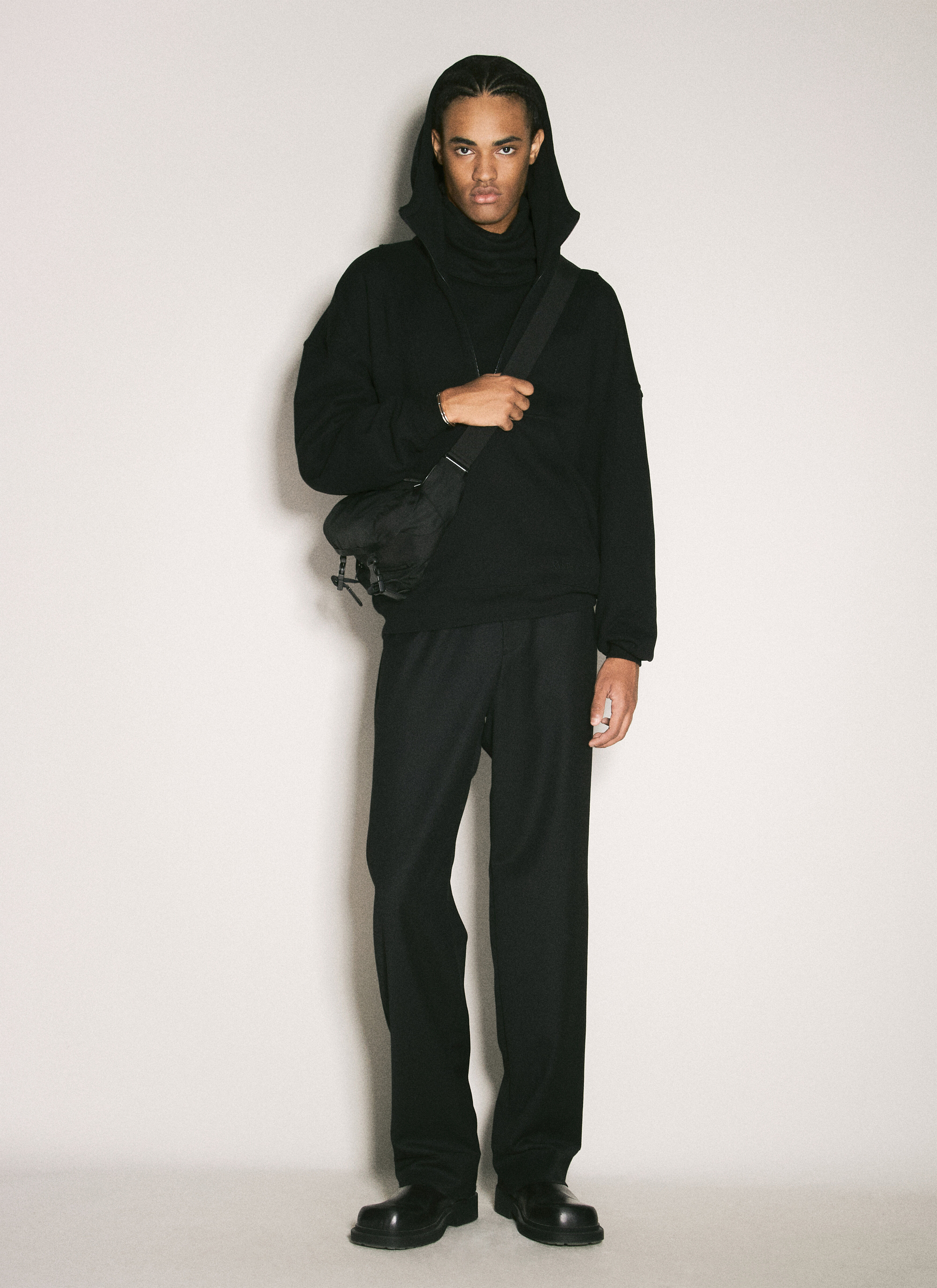 Half-Zip Hooded Sweatshirt - 4