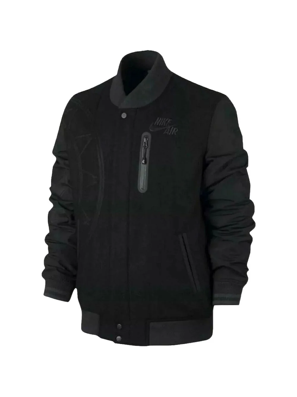 Air Destroyer Letterman Championship bomber jacket - 1