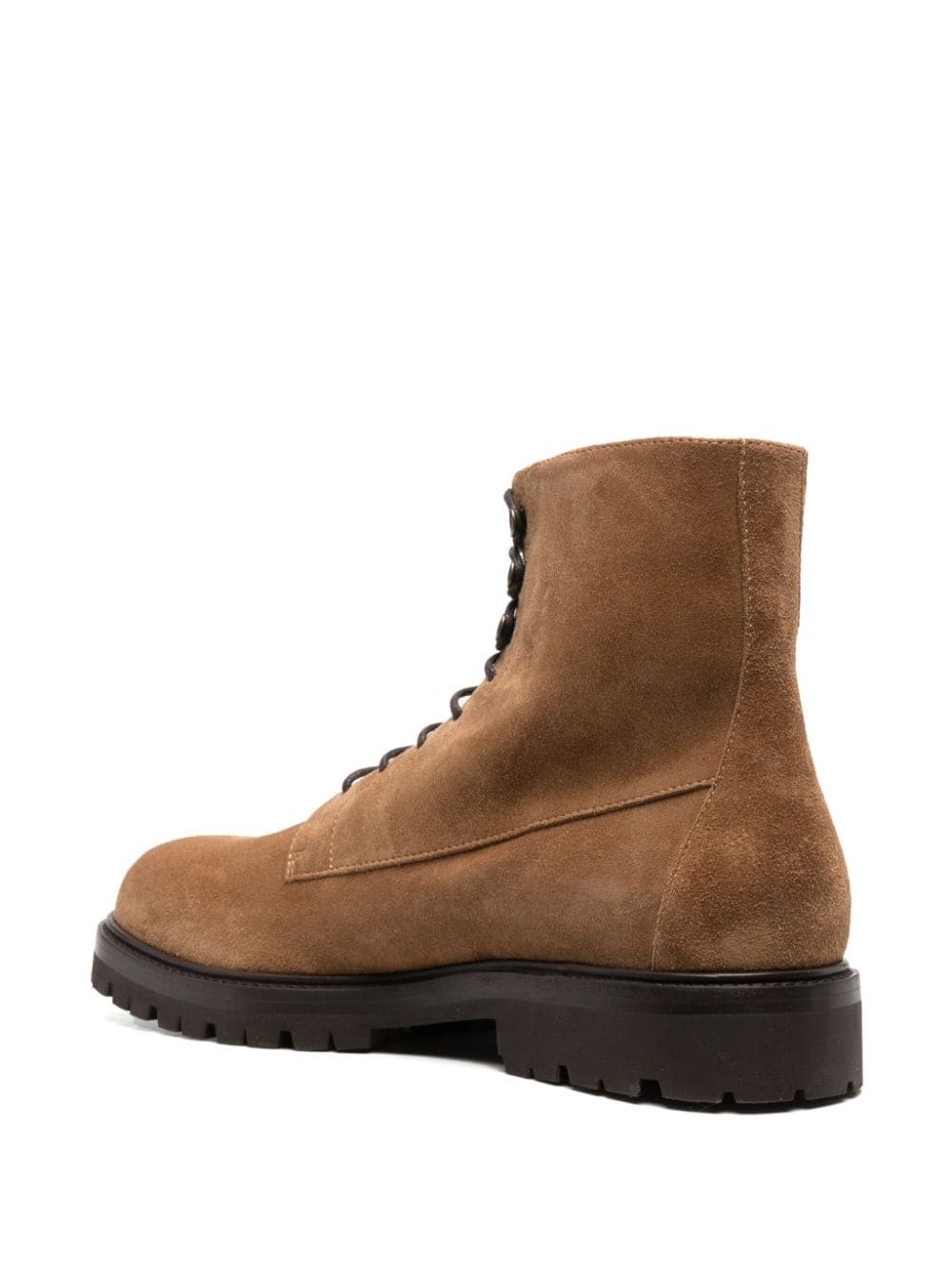 ankle-length suede boots - 3