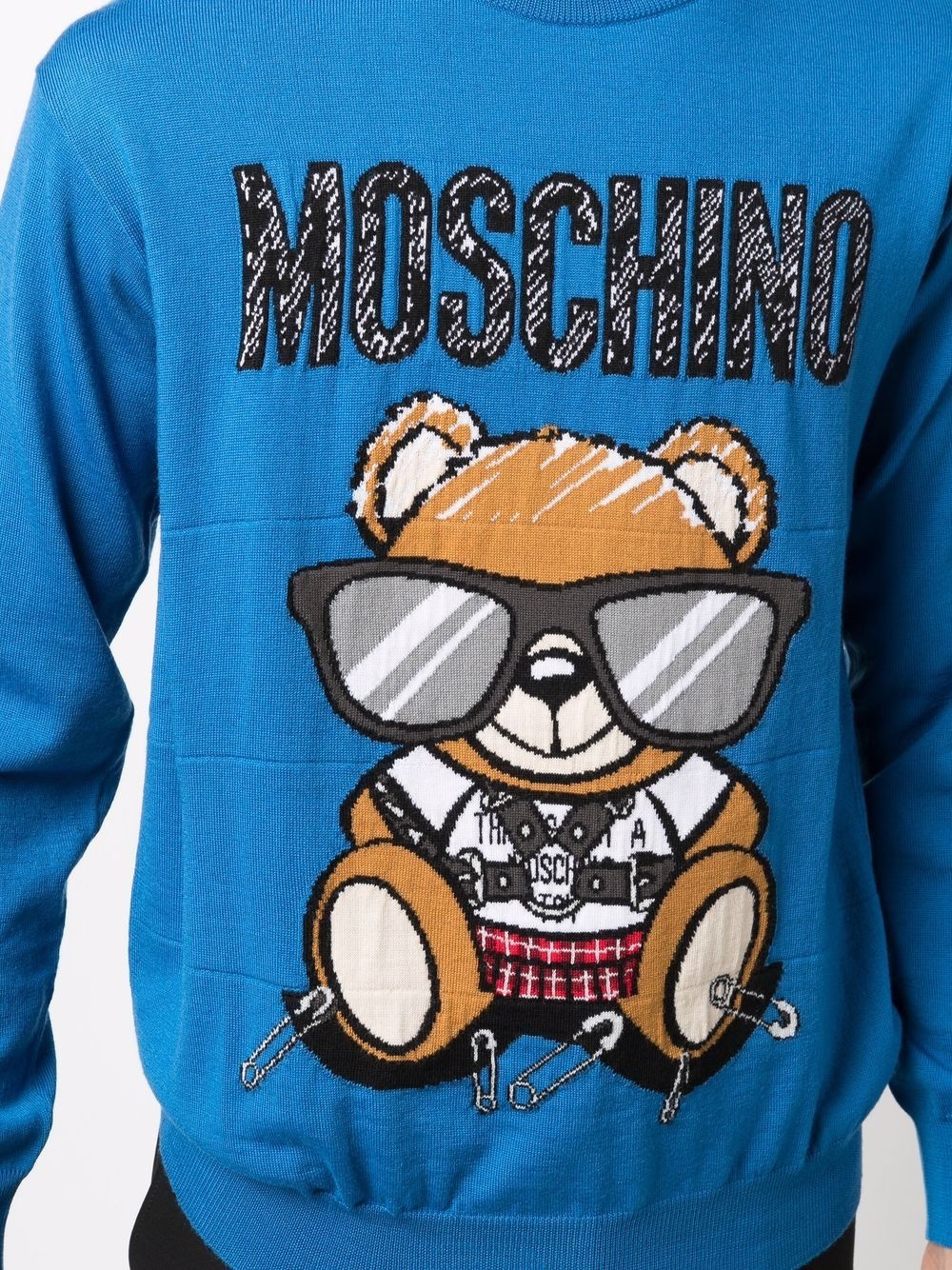 toy-bear print jumper - 5