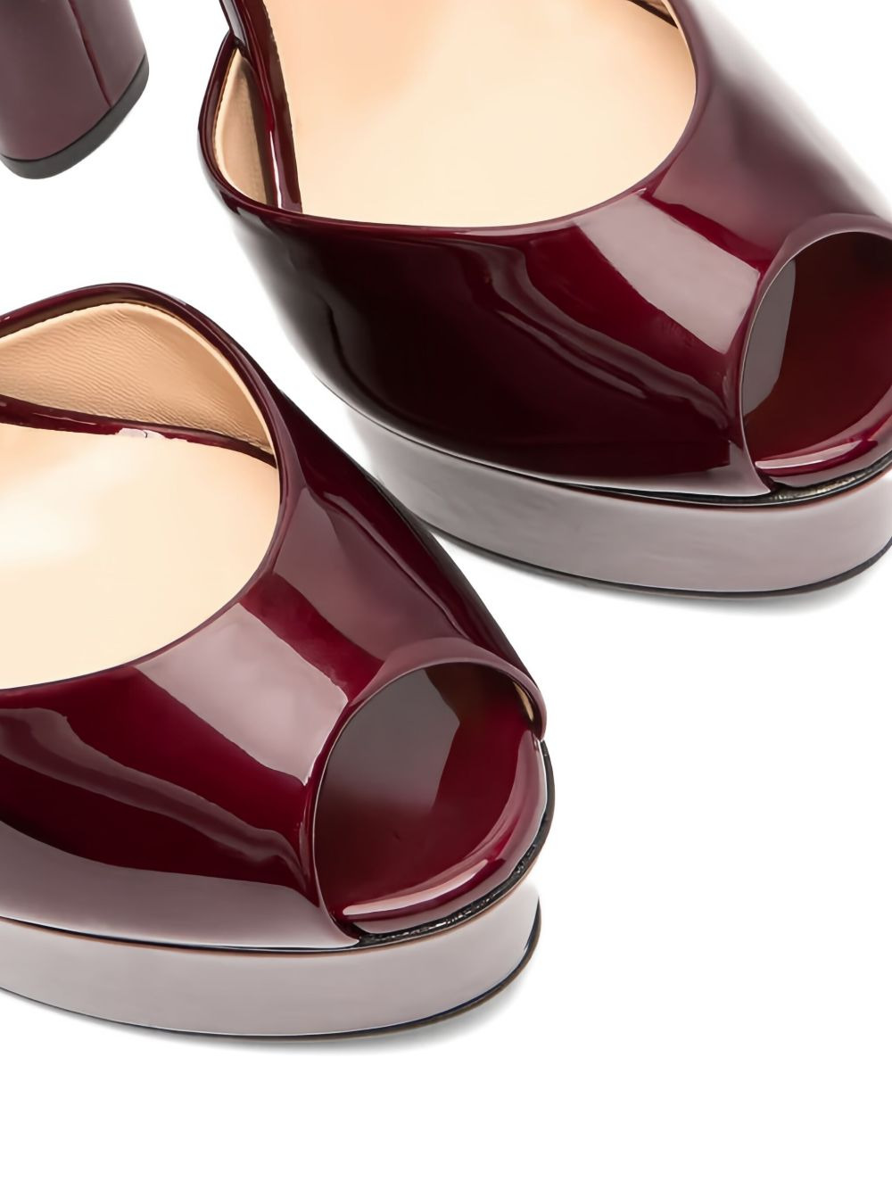 140mm Flora platform sandals - 3