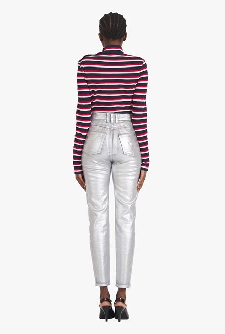 Silvery skinny cut jeans - 3