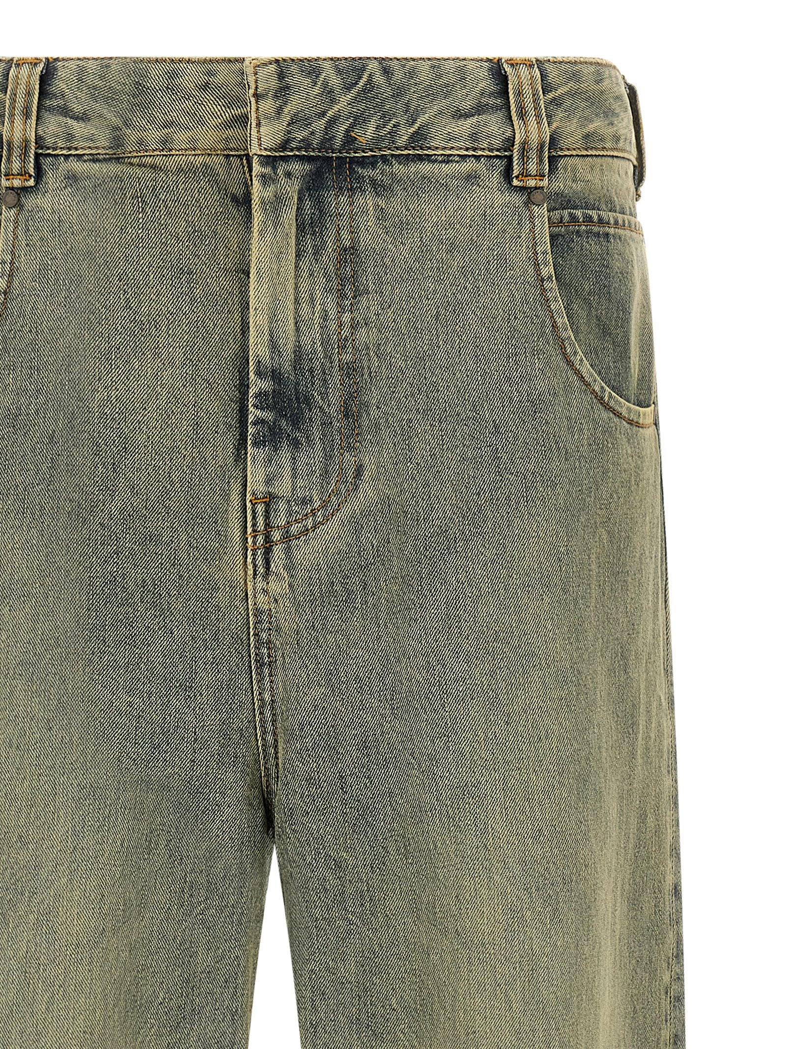 Gem Surface Wave Jeans Yellow - 3