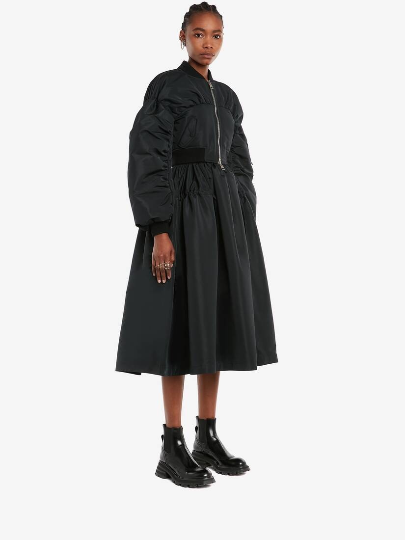 Couture Bomber Jacket in Black - 3