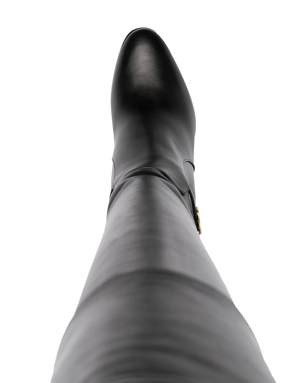 DG buckle knee-length boots - 4