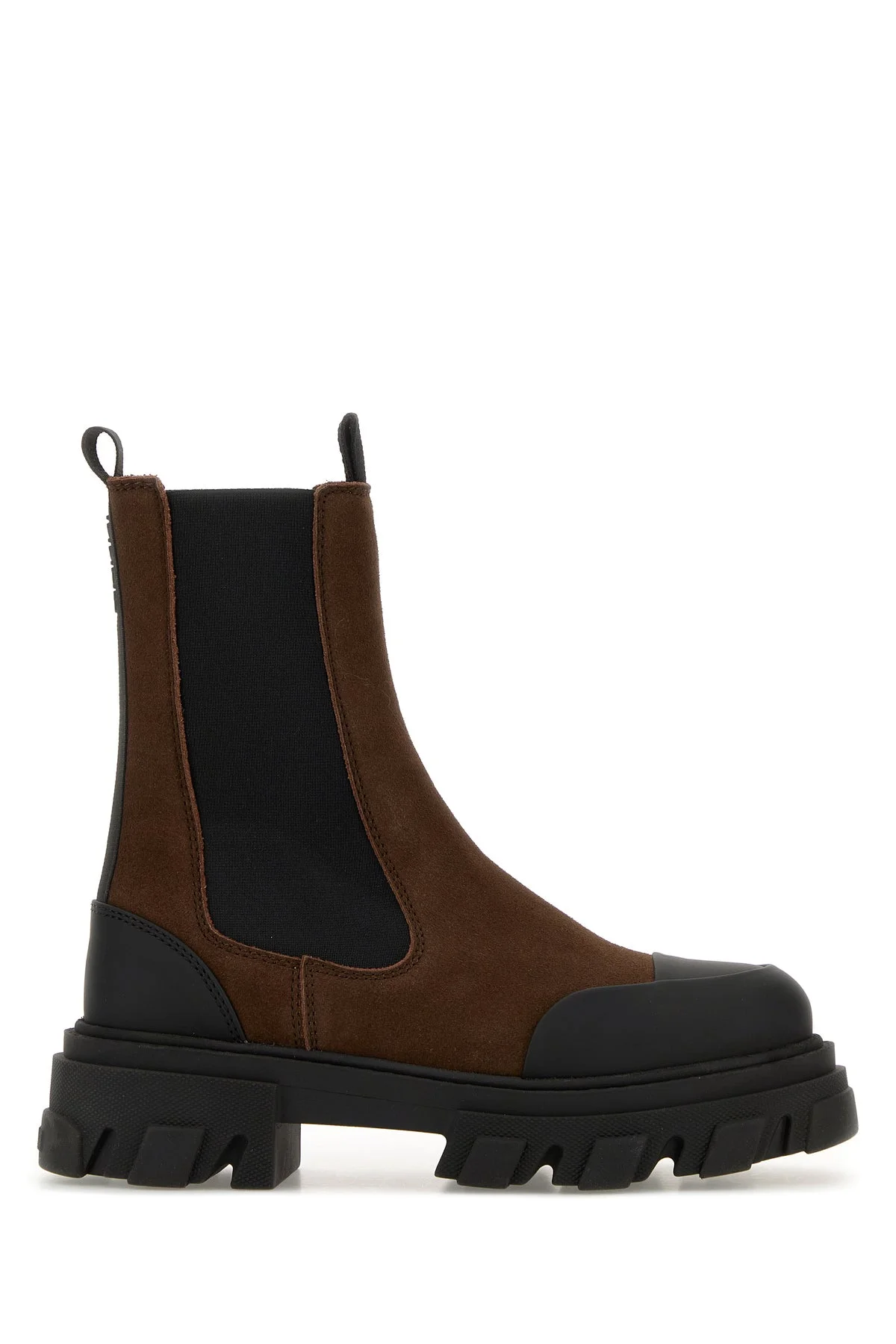 Two-tone suede boots - 1