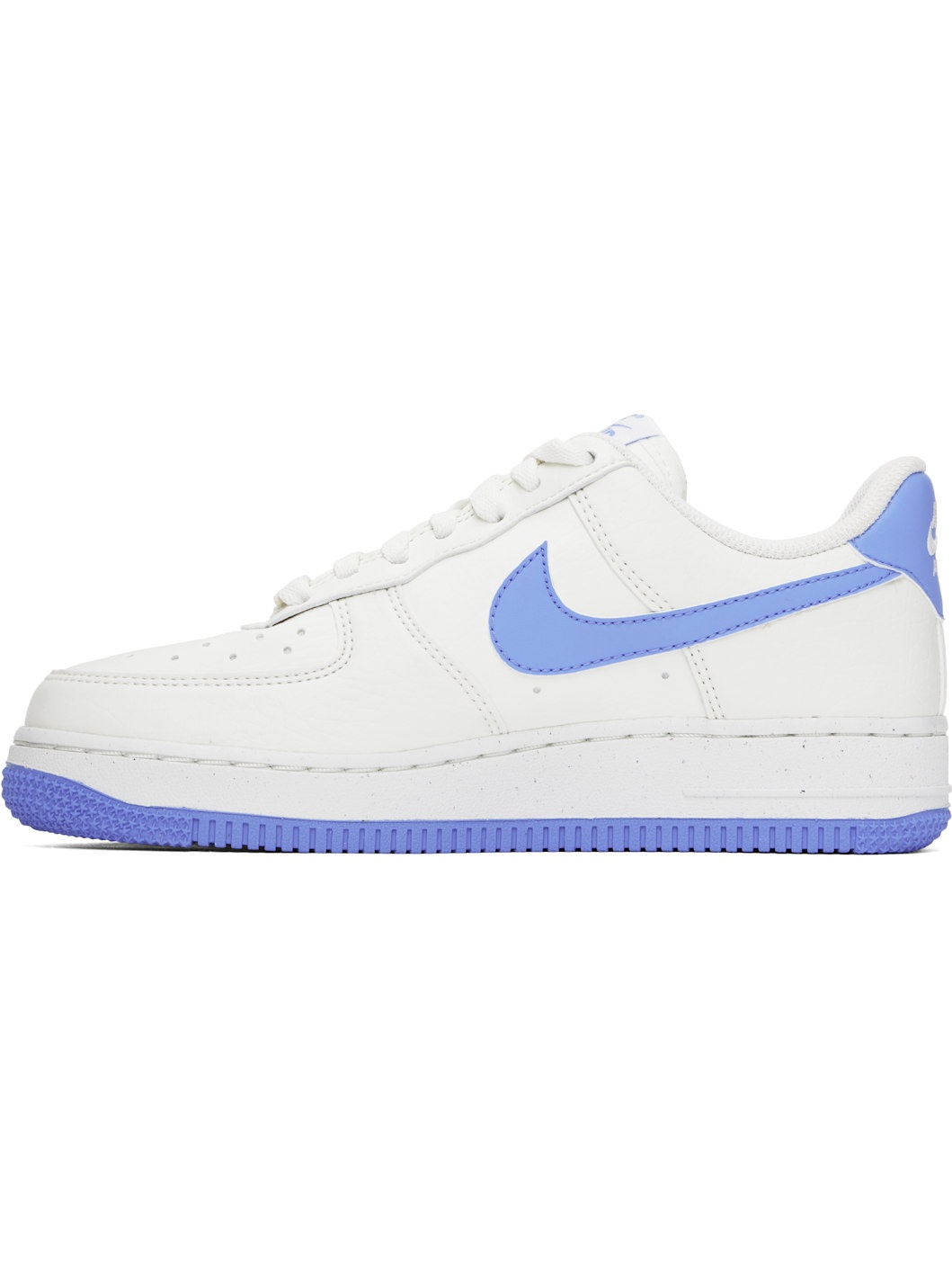 White & Blue Air Force 1 '07 Next Nature Sneakers - 3