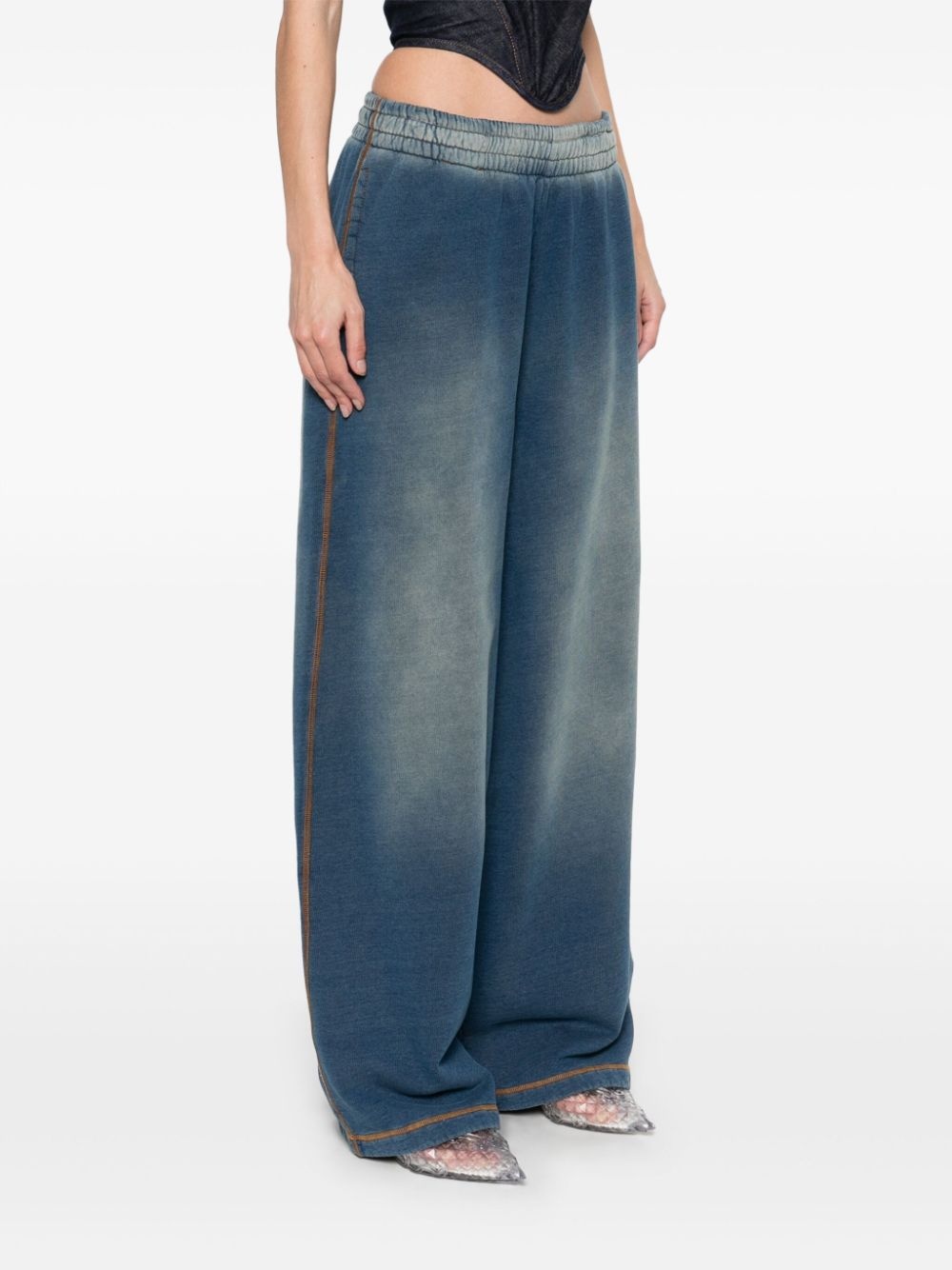 wideleg sweatpants - 3