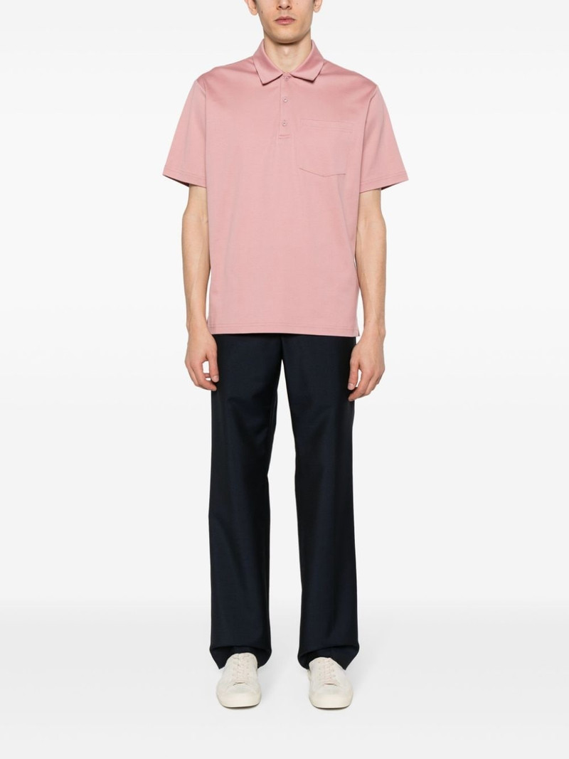 LARDINI jersey cotton polo shirt outlook