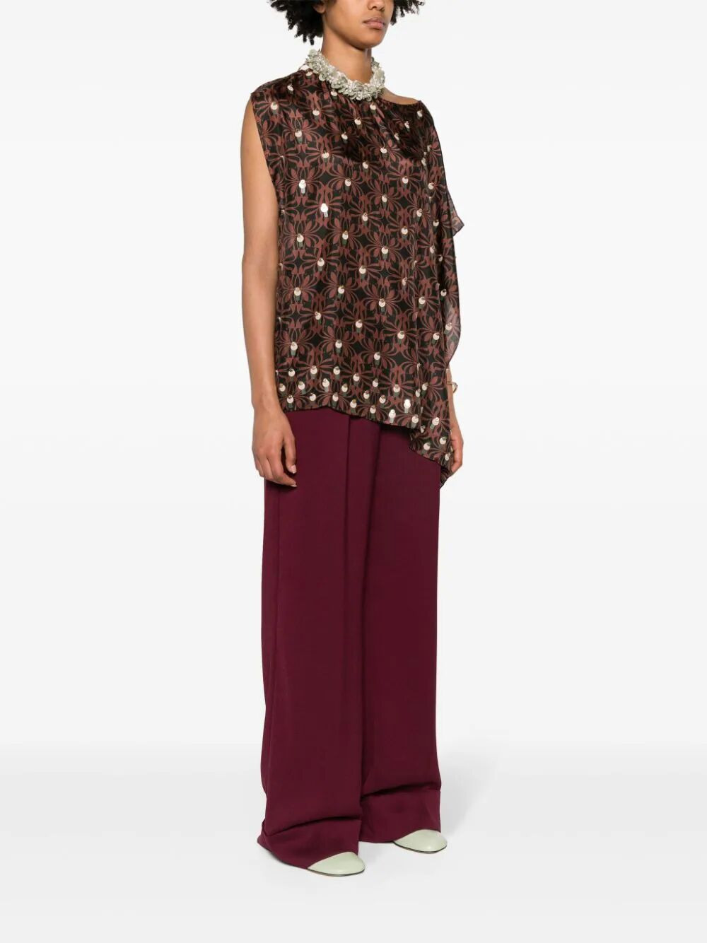 Dries Van Noten Women 01080 Clavier Emb 8164 Top - 7