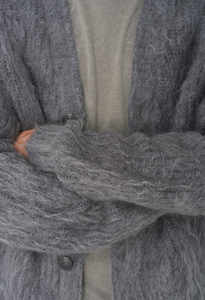 WOOL MOHAIR CARDIGAN 9