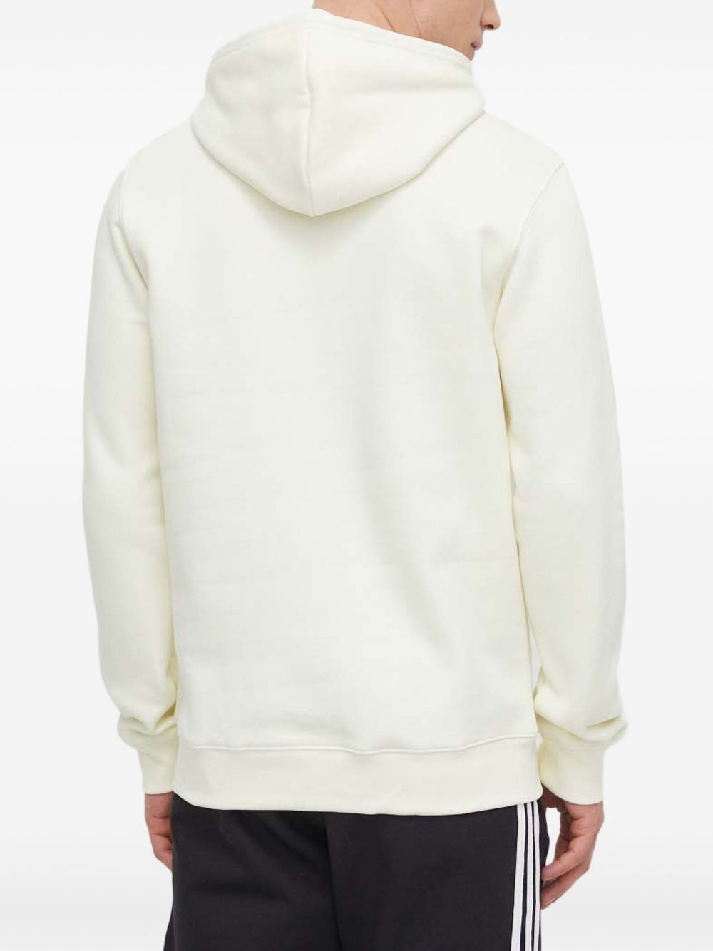 logo-embroidered hoodie - 3