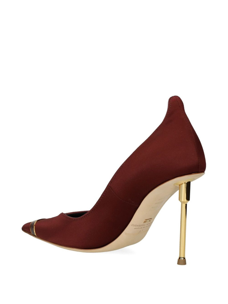 metallic-trimmed pointed-toe pumps 4